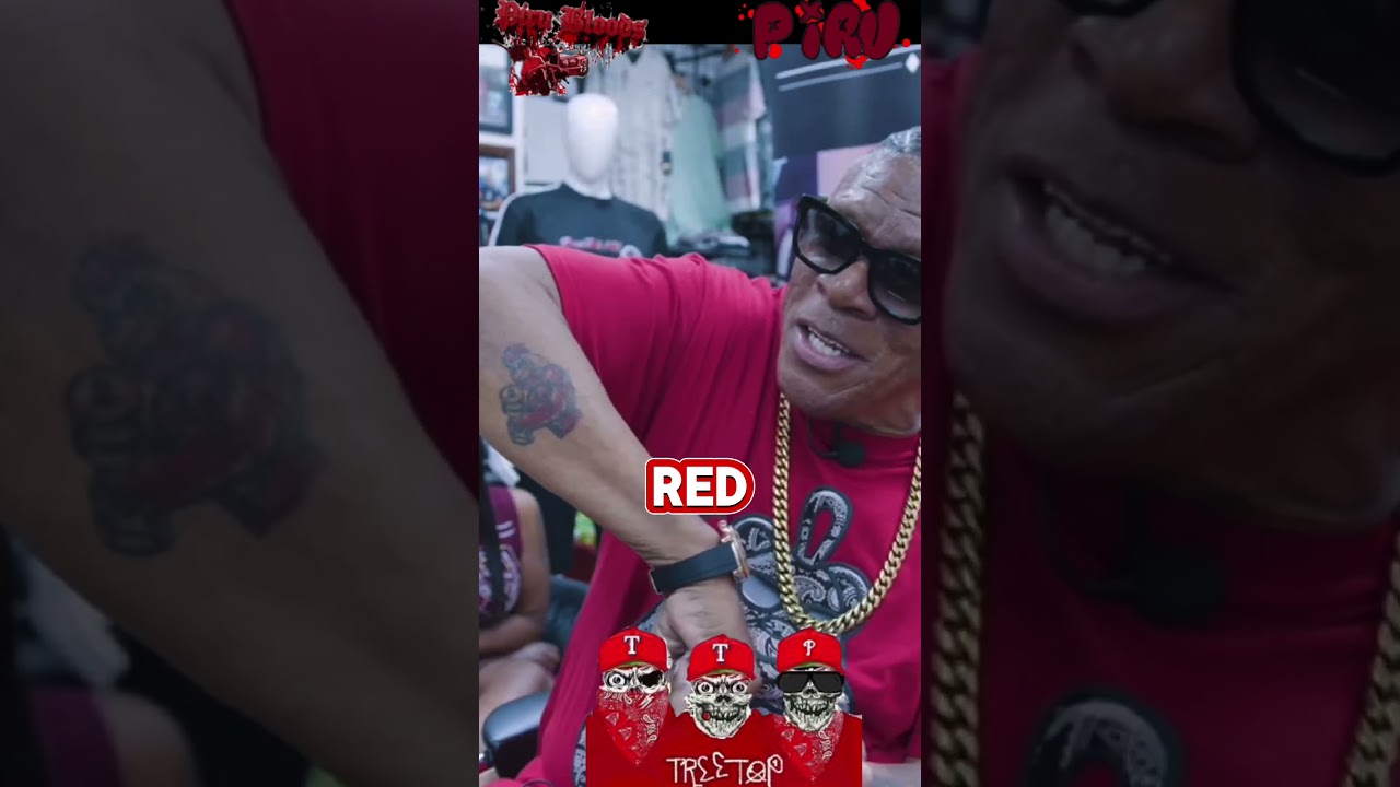 OG PIRU ON PIRU Street vs BLOODS & CRIP Area How it Started! shorts 